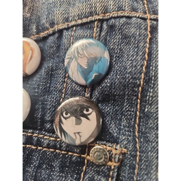 BARE FOX Denim Vest Men M Blue Retro Gorpcore Goth Cowboy Western Outdoor Y2K - Picture 9 of 11